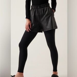 Athleta High Waist Black Women Shorts